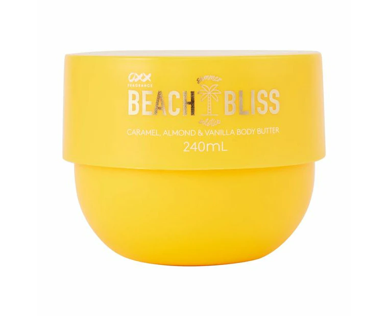 Beach Bliss Summer Solstice Body Butter, Caramel & Vanilla - OXX Fragrance