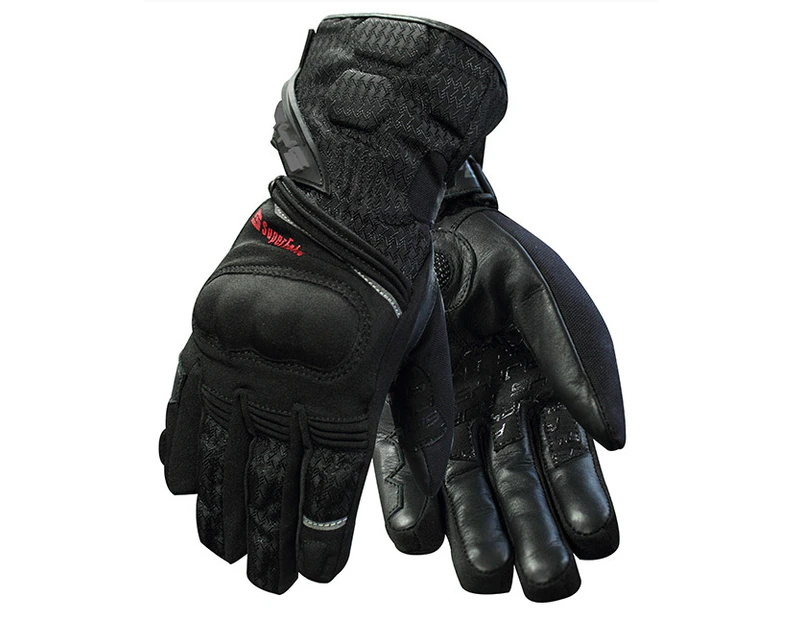 Rjays Booster Mens Road Gloves Black (M)