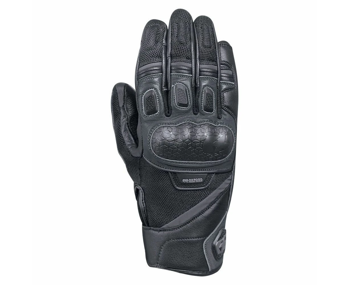 Oxford Outback Mens Motorcycle Gloves Black L