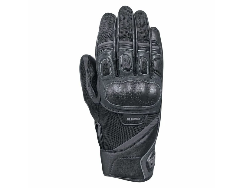 Oxford Outback Mens Motorcycle Gloves Black XL