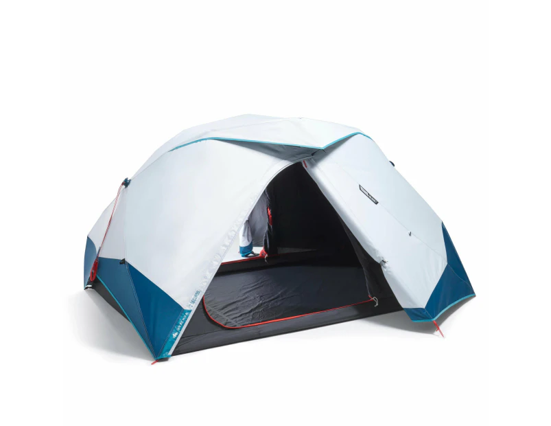 DECATHLON QUECHUA Pop Up Camping Tent 2 Person - 2 Seconds Easy Fresh & Black