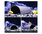 Abquatics Ceramic Fish Shelter Cave Hideout For Aquatic Fish Tank Aquarium