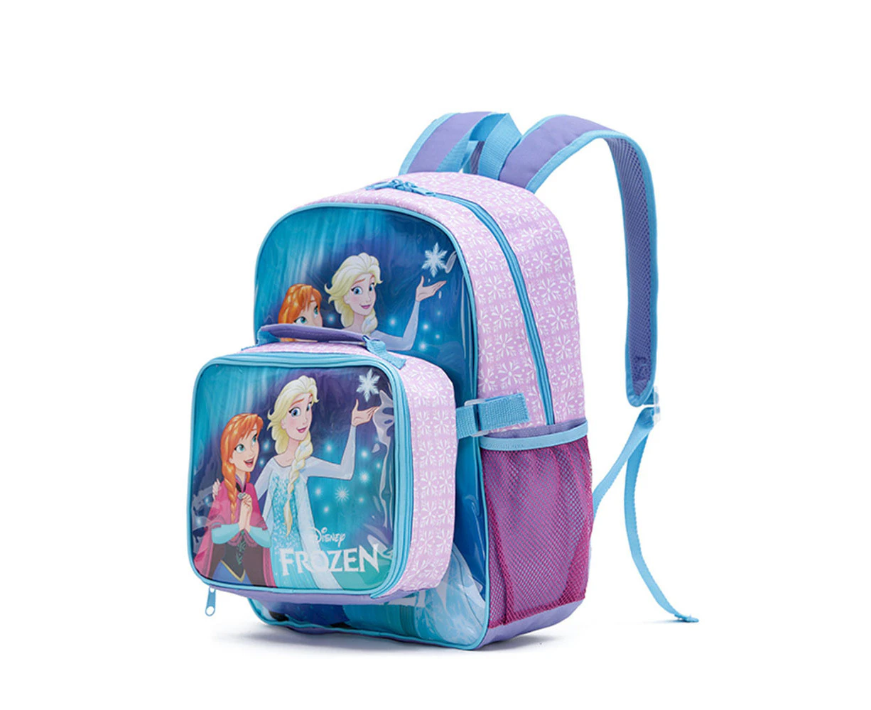 Disney Frozen Movie Kids/Childrens Travel/School Backpack With Cooler Bag