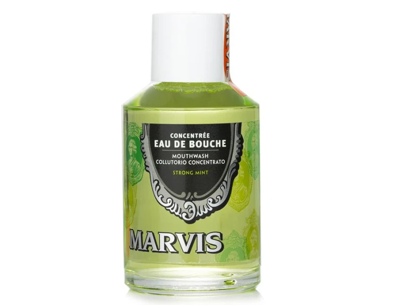 Marvis Eau De Bouche Concentree (Concentrated) Mouthwash  Strong Mint 120ml/4.1oz