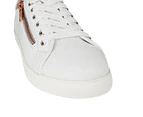 Womens Natural Comfort Palawan White Sneaker Shoes - White