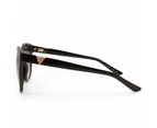 Guess Shiny Black/Grey Smoke Gradient Women's Sunglasses GU7877 01B