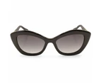 Guess Shiny Black/Grey Smoke Gradient Women's Fashion Sunglasses GU7868 01B
