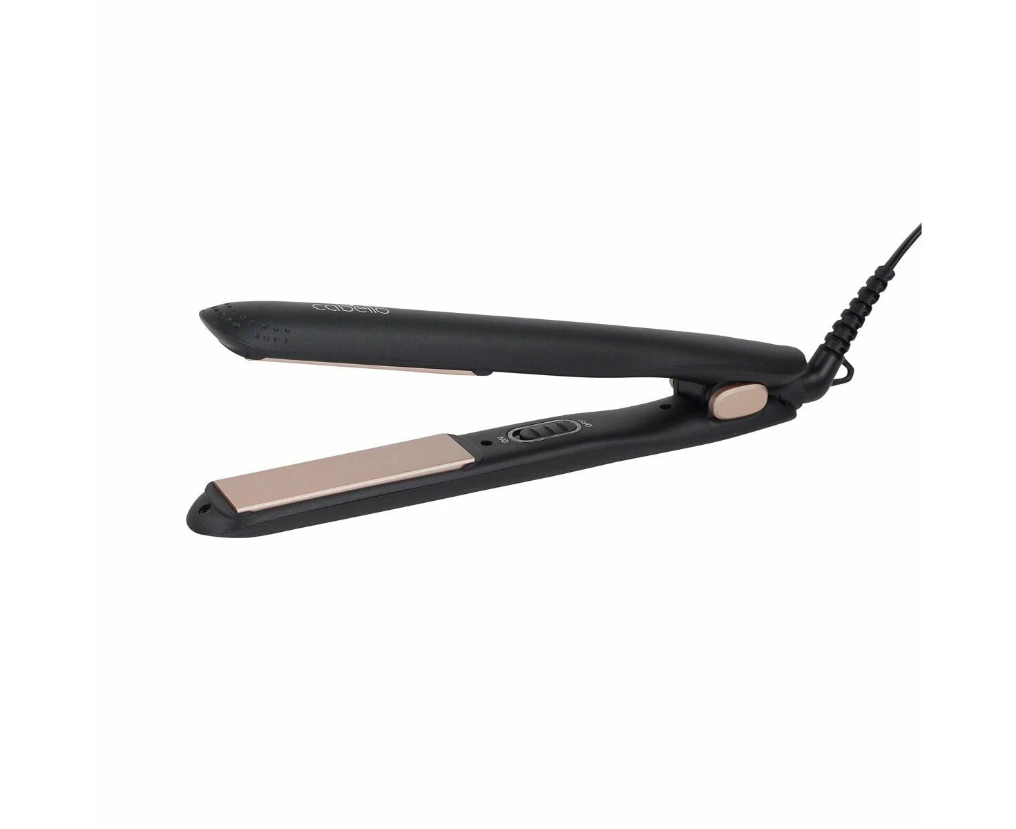 Cabello Silk Smooth Hair Straightener Styler - Black