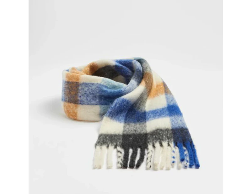 Target Brushed Check Scarf