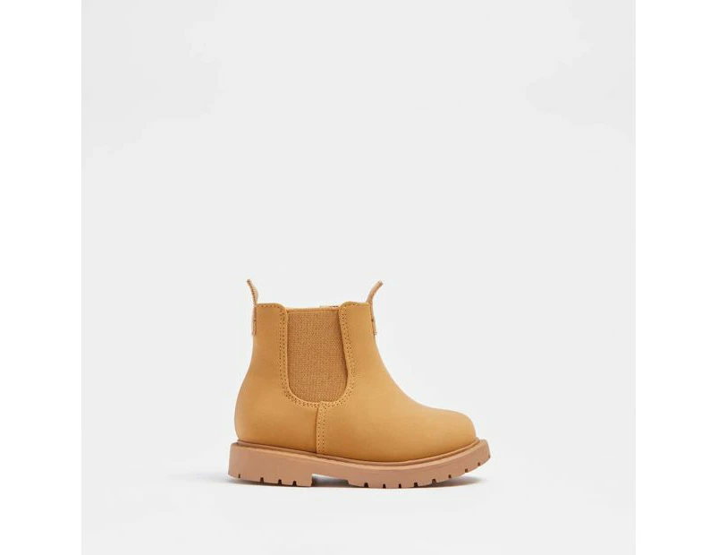 Target First Walker Baby Boys Chelsea Boot - Tan