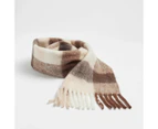 Target Brushed Check Scarf