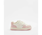 Target Girls Junior Low Top Double Strap Sneaker - Pink