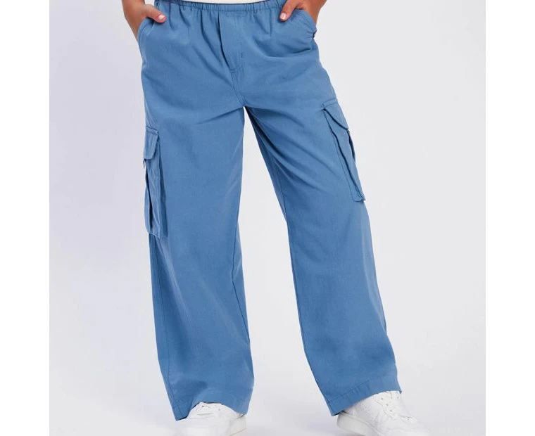 Mossimo Varsity Washed Utility Pants - Blue