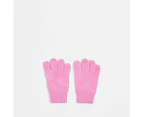 Target Kids Knit Gloves - Pink