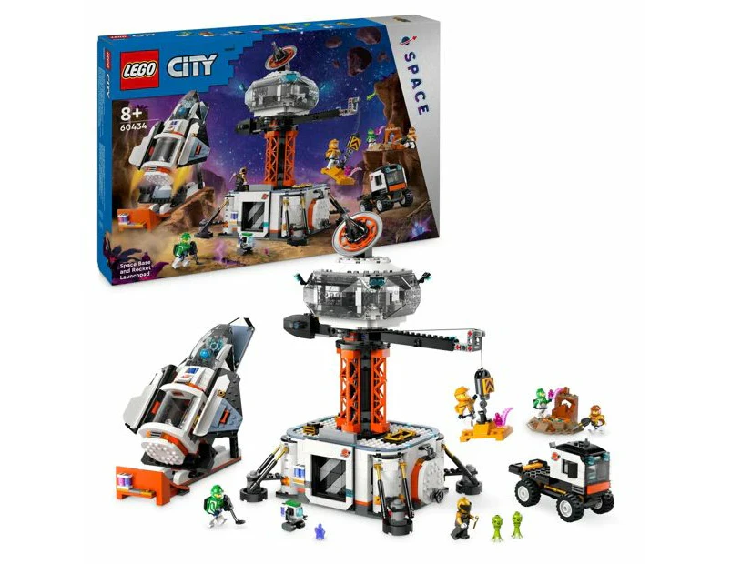 LEGO City Space Base and Rocket Launchpad (60434)