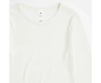 Target Kids Unisex Merino Wool Long Sleeve Thermal Top - Neutral