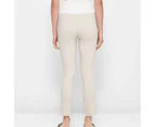 Carrie Ankle Length Bengaline Pants - Preview - Neutral