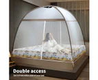 Dreamz Mosquito Bed Nets Foldable Canopy Dome Fly Repel Insect Camping Protect K