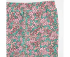 Target Baby Fleece Print Trackpants - Pink