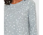 Target Long Sleeve T-Shirt Nightie - Grey