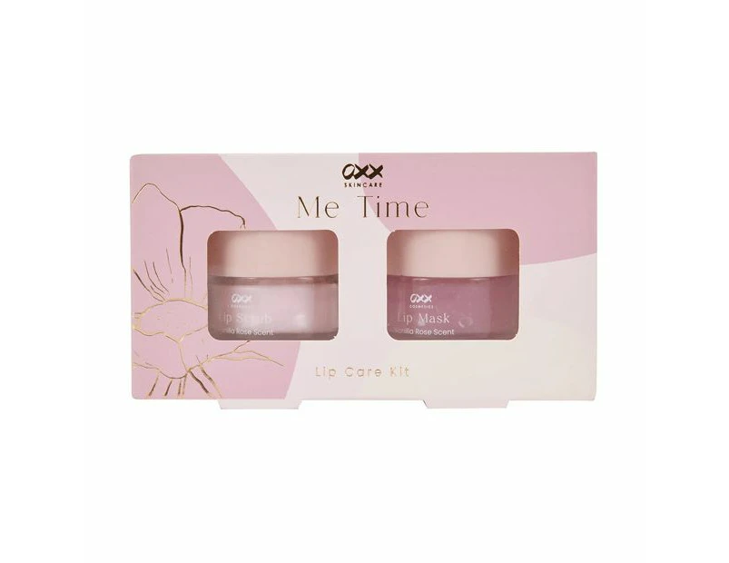 Me Time Lip Care 2 Piece Kit - OXX Skincare - Pink