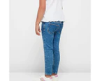 Target Girl Fitted Star Denim Jeans - Sophie Jnr - Blue