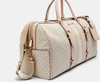 Michael Kors Bedford Travel Extra Large Weekender Bag - Vanilla/Soft Pink
