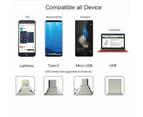 2TB 4 in1 Type-c USB Flash Drive Memory Stick For iPhone Android PC