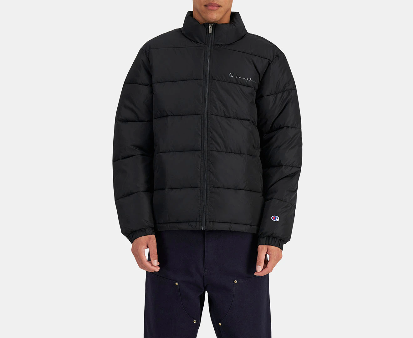 Champion Men's Rochester Padded Puffer Jacket - Black