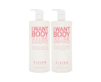 Eleven Australia I Want Body Volume Shampoo & Conditioner 960mL Duo