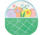 Easter Basket Shaped Napkins / Serviettes (Pack of 16)