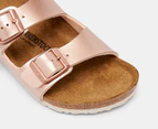 Birkenstock Girls' Arizona Narrow Fit Sandals - Electric Metallic Copper