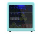 YOPOWER 46L Mini Bar Fridge Glass Door Beverage Refrigerator  for Home or Bar