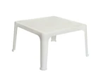 Tuff Play 87cm Tuff Table Kids Plastic Furniture Desk Indoor/Outdoor 2-6y White