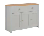 Sideboard Grey 112x35x81 cm