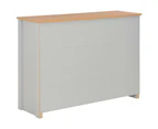 Sideboard Grey 112x35x81 cm