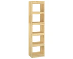 vidaXL Book Cabinet/Room Divider 40x30x167.5 cm Solid Pinewood