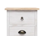 vidaXL Side Cabinet 35x25x87 cm Paulownia Wood