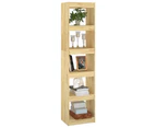 vidaXL Book Cabinet/Room Divider 40x30x167.5 cm Solid Pinewood