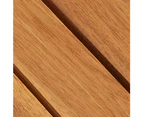 Decking Tiles Vertical Pattern 30 x 30 cm Acacia Set of 30