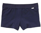 Rio 2 Pairs Girls Netball Knickers Shorts Underwear School Black Navy Cotton/Elastane - NAVY