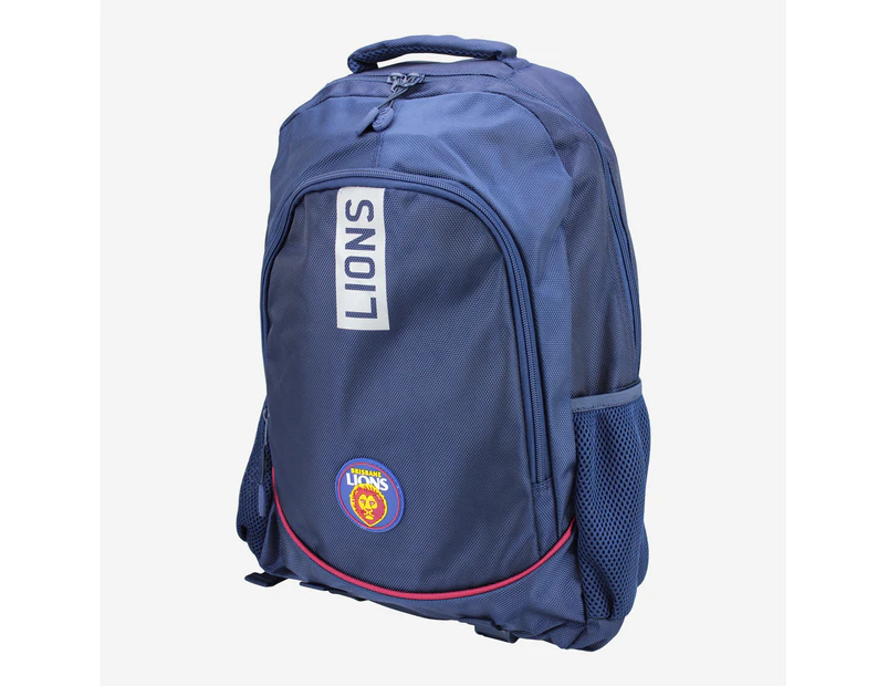 Brisbane Lions AFL Stirling Sports Backpack Bag