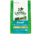 Greenies Freshmint Teenie Dental Chews Dog Treats 340g