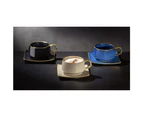 Tempa Rae New Bone China 320ml Coffee Tea Cup Mug & Saucer Drinkware Set Mocha