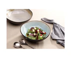 Ladelle Fusion Stoneware 30cm Serving Bowl/Salad Food Dish Server Round Mocha