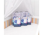 Smart-Dri Baby/Infant 132cm Waterproof Cot Mattress Protector Fitted Large White