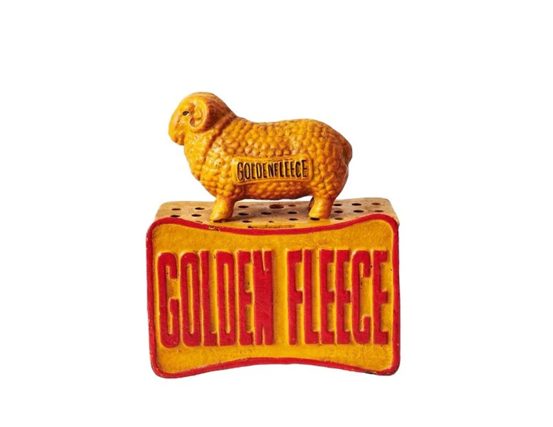 Golden Fleece Cast Iron Money Box Bank