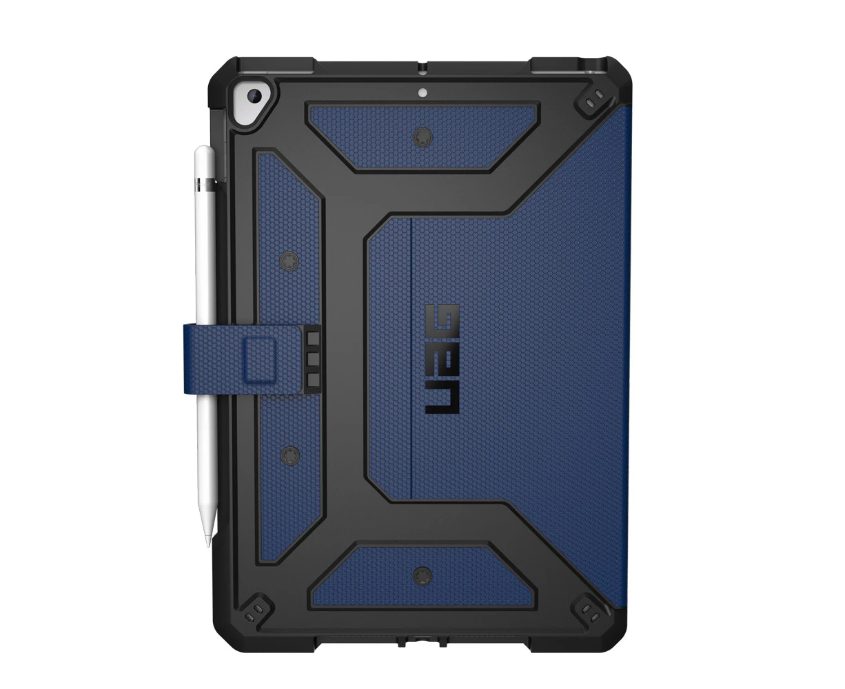 Urban Armour Gear Metropolis Folio Case Protection For Apple iPad 10.2" Cobalt