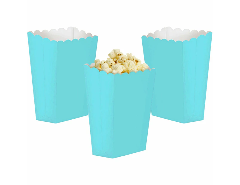 Caribbean Blue Treat Boxes (Pack of 5)