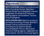 Advance Adult Chicken, Ocean Fish In Jelly Wet Cat Food 12x85G
